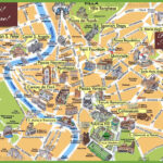 Rome Sightseeing Map   Ontheworldmap Regarding Map Of Rome Italy With Attractions
