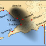 Royaume De Naples, Regno Di Napoli, Bay Of Naples Maps For Map Of Italy With Pompeii