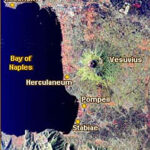 Royaume De Naples, Regno Di Napoli, Bay Of Naples Maps With Regard To Map Of Italy Pompeii And Herculaneum