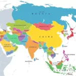 Russia Inside Map Of Europe Russia And Asia