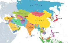 Russia throughout Map of Russia and Europe and Asia