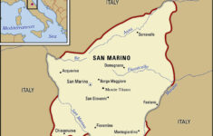 San Marino | Population, Italy, Flag, Map, Capital, &amp; Government for Map of Italy and San Marino
