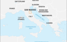 San Marino | Population, Italy, Flag, Map, Capital, &amp; Government regarding Map of Italy and San Marino