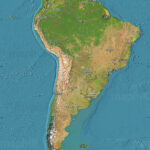 Satellite Map Of South America, Physical Outside, Satellite Sea In North And South America Satellite Map Satellite Map Of South America, Physical Outside, Satellite Sea In North And South America Satellite Map