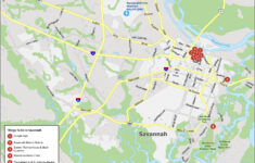 Savannah Georgia Map – Gis Geography regarding Printable Map of Savannah Historic District