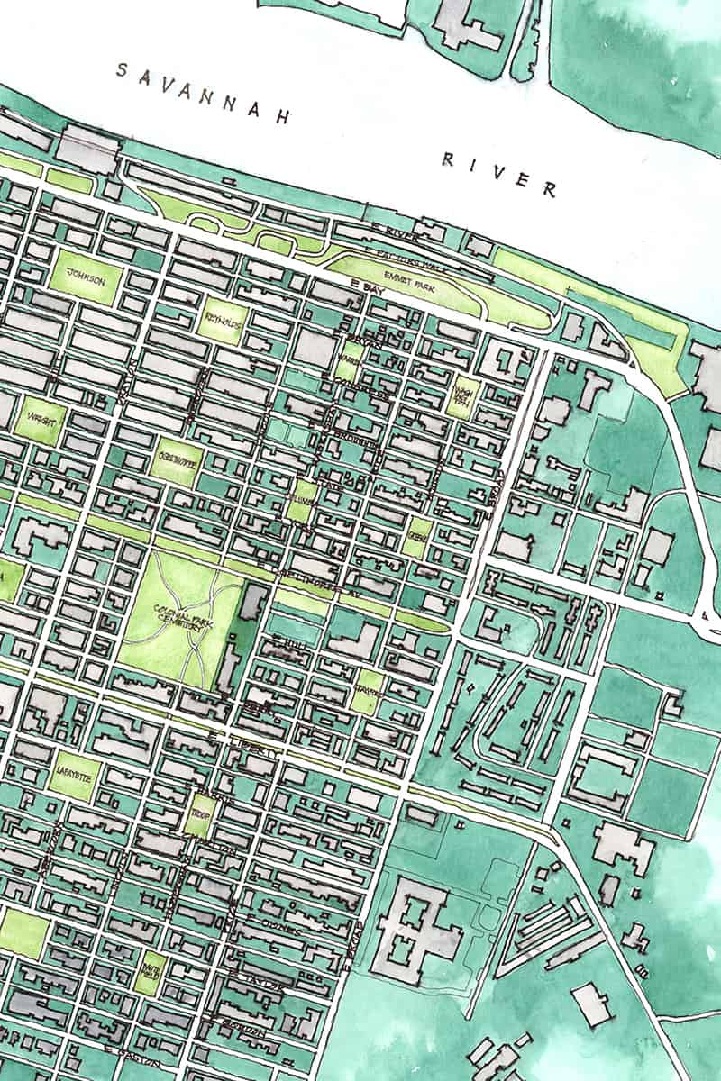 Savannah Historic District Map - Savannah First-Timer&amp;#039;S Guide for Printable Map of Savannah Historic District