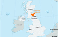 Scottish Borders | Map, History, &amp; Facts | Britannica regarding Map of Scotland and England Border