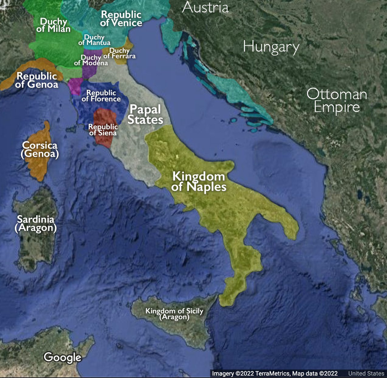 Smarthistory – Florence In The Early Renaissance intended for Map of the Renaissance Italy