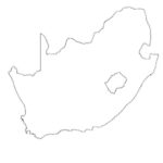 South Africa Outline Map, South Africa Blank Map Inside Blank Map Of South Africa Printable