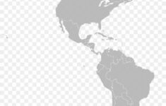 South America Blank Map Latin America North America Png regarding North and South America Map Blank