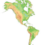 South America Map   Guide Of The World Throughout North And South America Geography Map