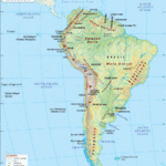 South America Map, Map Of South America, Explore South America'S With North And South America Map With Latitude And Longitude