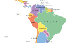 South America Map | Mappr pertaining to Labeled North and South America Map