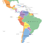 South America Map | Mappr Throughout North And South America Map Labeled