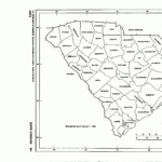 South Carolina Free Map Intended For Free Printable Map Of South Carolina