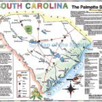 South Carolina Map Within Free Printable Map Of South Carolina