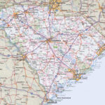 South Carolina Road Map   Ontheworldmap Throughout Free Printable Map Of South Carolina