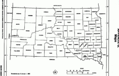 South Dakota Maps - Perry-Castañeda Map Collection - Ut Library Online in Free Printable Map of South Dakota