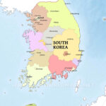 South Korea Maps Pertaining To Free Printable Map Of South Korea