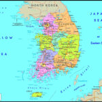 South Korea Maps | Printable Maps Of South Korea For Download Intended For Free Printable Map Of South Korea