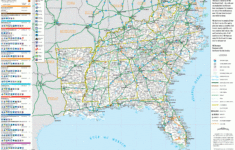 Southeast Usa Road Map regarding Printable Map of East Coast of United States