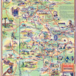 Souvenir Map Of The Black Hills Of South Dakota Intended For Printable Map Of Black Hills Sd