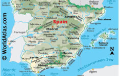Spain Maps &amp; Facts - World Atlas in Map of Southern Spain Portugal and Morocco
