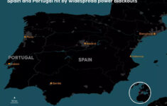 Spain-Portugal Power Outage Map Shows Major Cities Hitblackout intended for Map Of Power Outages In Spain And Portugal