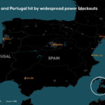 Spain Portugal Power Outage Map Shows Major Cities Hitblackout With Regard To Map Of Power Outage In Spain And Portugal Today