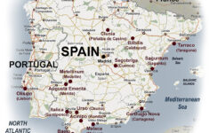 Spain &amp; Portugal – The Ancient Theatre Archive within Map Of Spain And Portugal Google Maps