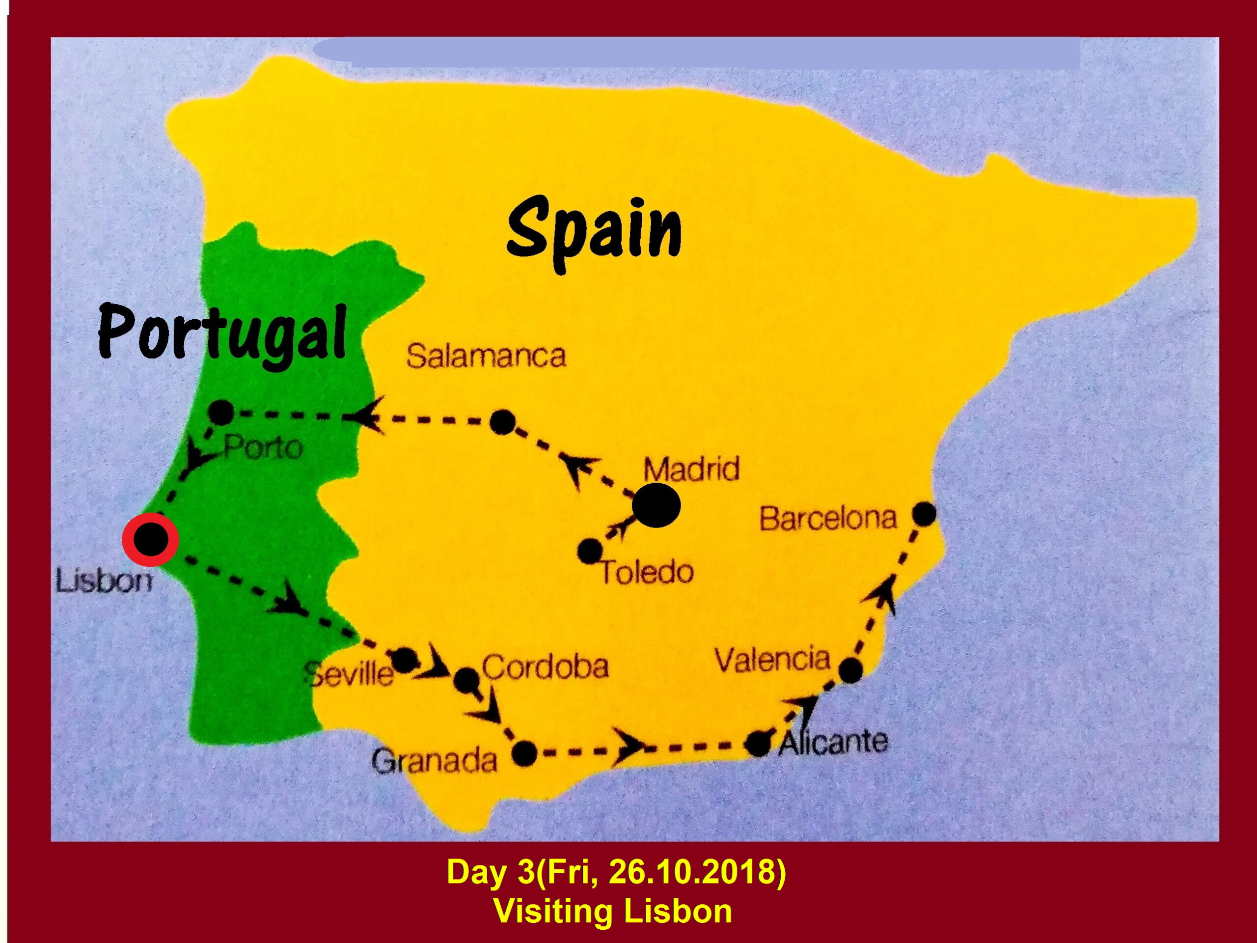 Spain &amp;amp; Portugal Travel Part V: Lisbon : Travel Cities intended for Map Of Lisbon Portugal And Spain