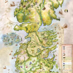 Spoilers Main) I Edited An Hd Fully Colored Westeros Map Using With Printable Map Of Game Of Thrones