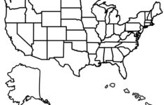 State Outlines: Blank Maps Of The 50 United States - Gis Geography with regard to Blank Map of the United States Printable Free