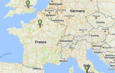 Stepstep 3 Week Itinerary – London Paris Italy Travel with Map Of London France And Italy