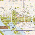 Street Map Of Central Washington D.c. Showing Parklands And All Regarding Free Printable Map Of Washington Dc