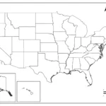 Stumme Karte Usa – Umrisskarte Der Usa [Pdf] In Blank 5 Regions Of The United States Printable Map