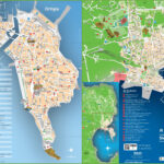 Syracuse Tourist Map   Ontheworldmap Inside Map Of SiracUSA Sicily Italy