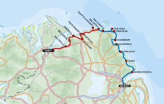Take The Coastal Road On This Motorcycle Route Through Northern inside Map of Northern Ireland Coast
