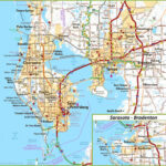 Tampa Bay Area Map   Ontheworldmap Throughout Printable Map Of Tampa Bay Area
