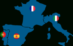 Télépass Light Vehicle, Motorway Badge For France, Italy, Spain intended for Map Of Italy France Spain And Portugal