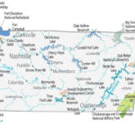 Tennessee State Map   Places And Landmarks   Gis Geography Intended For Free Printable Map Of Tennessee State Parks
