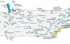 Tennessee State Map - Places And Landmarks - Gis Geography intended for Free Printable Map Of Tennessee State Parks