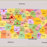 Tennessee State Map | Usa | Maps Of Tennessee (Tn) In Free Printable Map Of Tennessee Counties And Cities