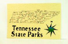 Tennessee State Parks Map - Etsy Sweden throughout Free Printable Map Of Tennessee State Parks
