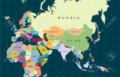 Territory Of Continents - Africa, Europe, Asia, Eurasia. Dark for Map Of Africa Europe And Asia