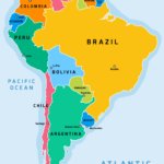 The 13 Capital Cities Of South America (Map Included)   The Facts Intended For Map Of North And South America Countries And Capitals