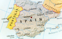 The Best Of Both Worlds: Living In Portugal Near The Spanish for Map Of Spain And Portugal