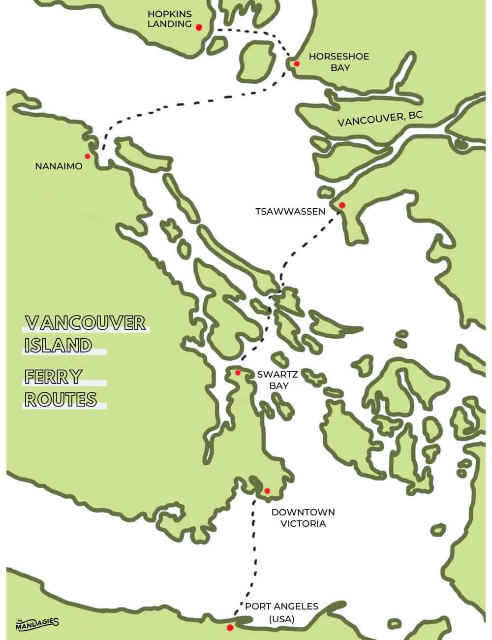 The Complete Vancouver Island Road Trip Itinerary (The Best Stops intended for Campbell River Road Trip Printable Map