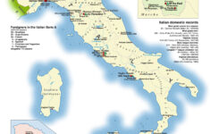 The First World Atlas Of Football - Map Of Italy, San Marino, Malta within Map Of Italy And Malta