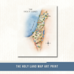 The Holy Land Printable Map   Faithgateway Pages Pertaining To Free Printable Map Of The Holy Land